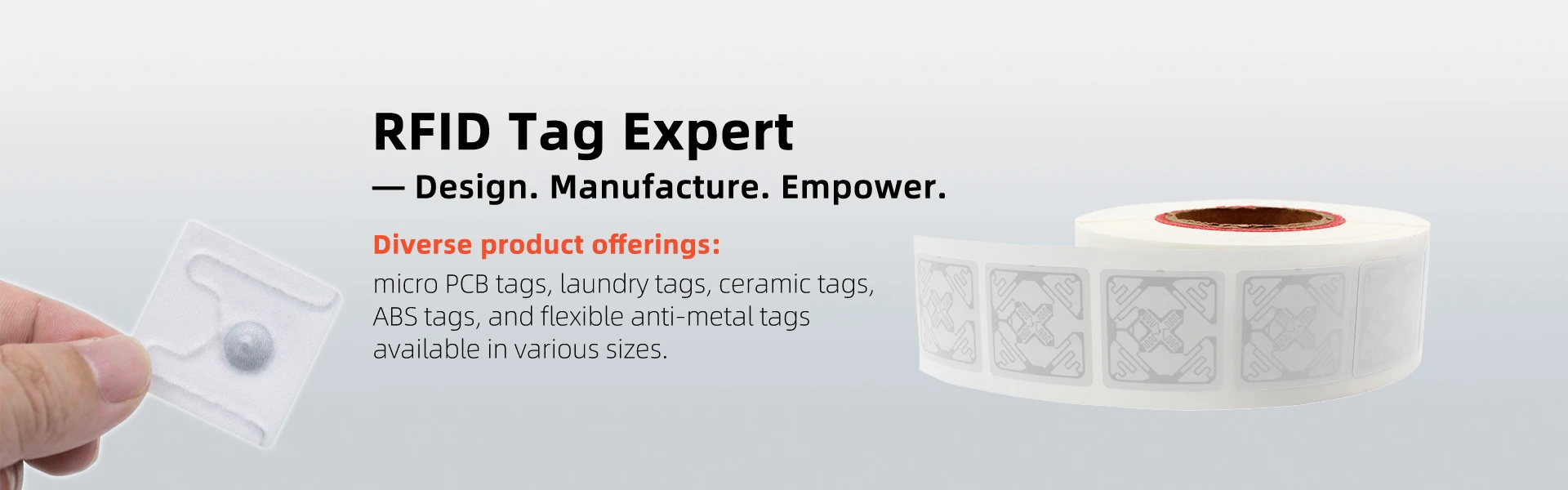 Specialized in RFID Tag Design & Manufacturing