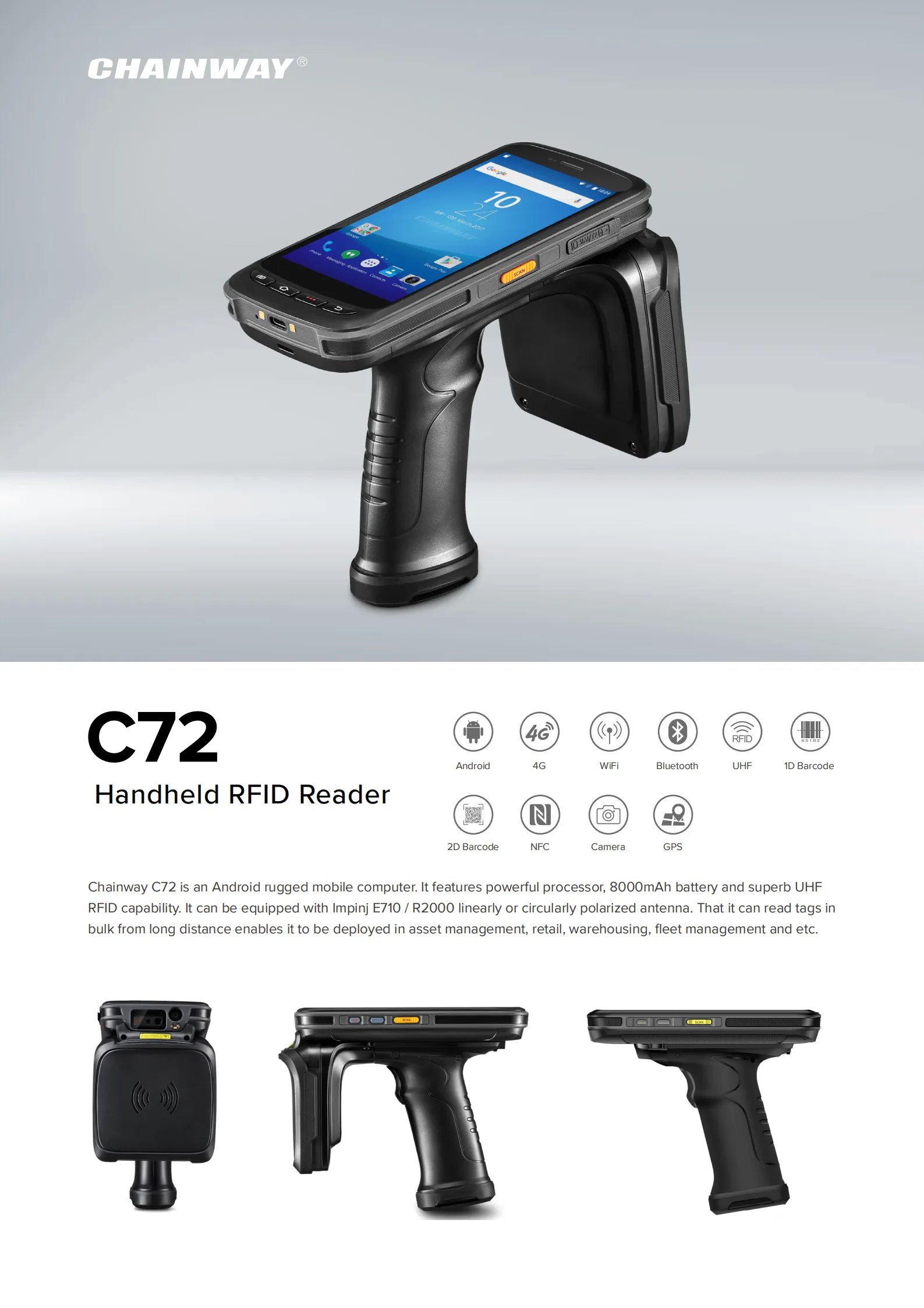 RFID handheld reader