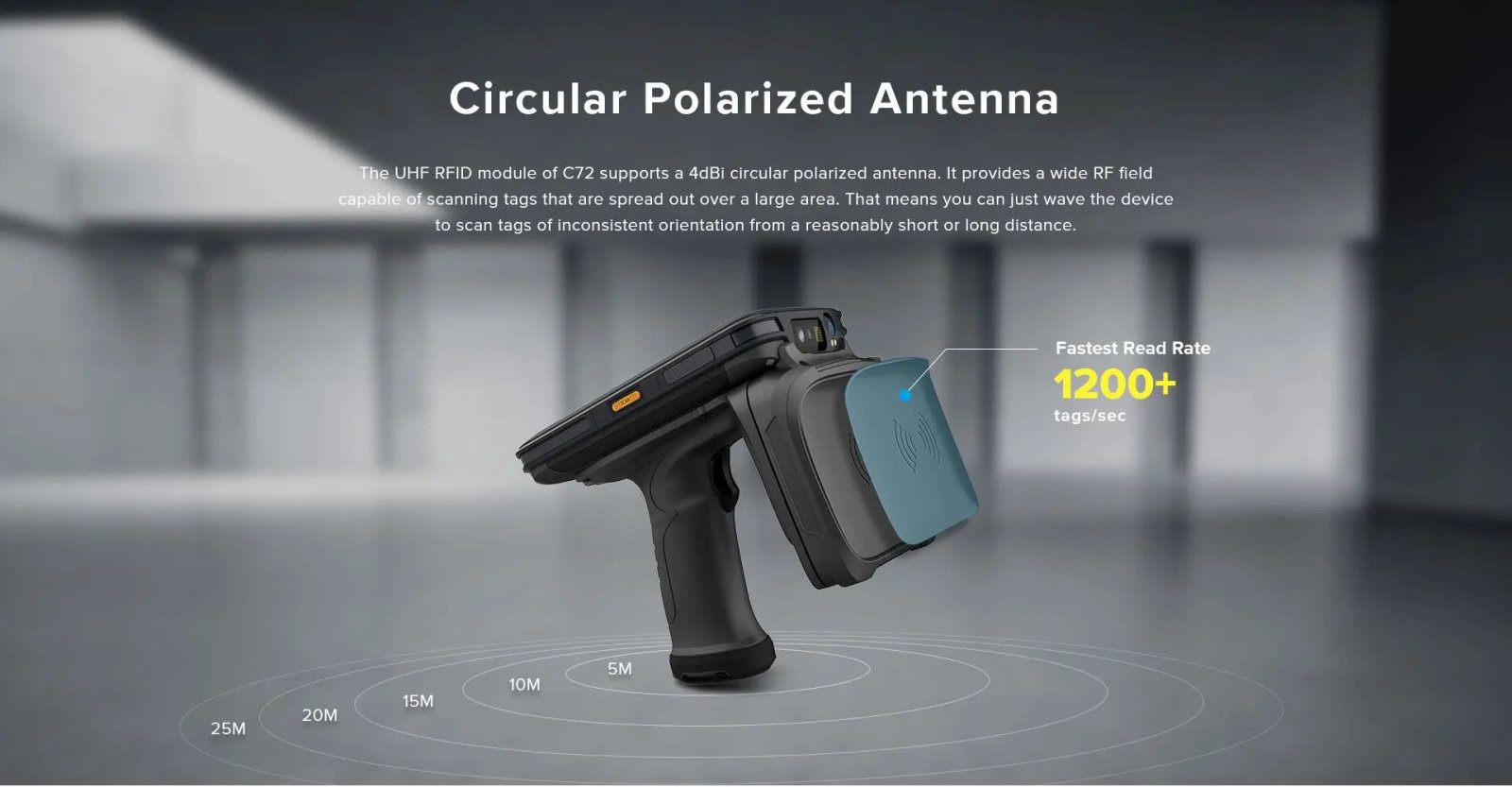 Handheld reader