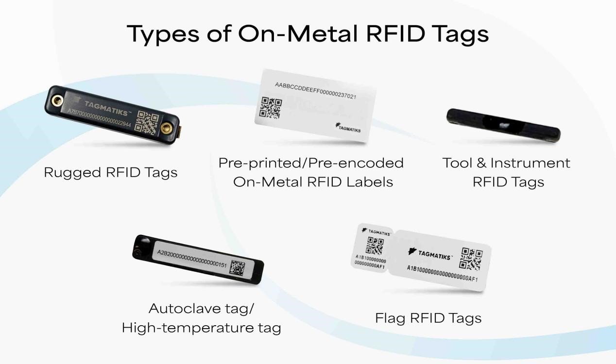 Types of On metal RFID tags