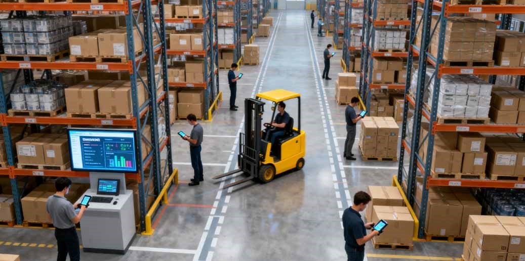 The Application of RFID Tags in Warehouse Logistics
