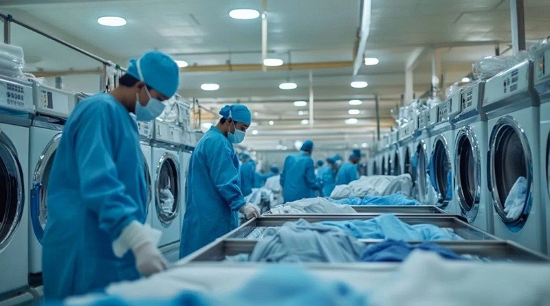Application of RFID laundry tag in hospitals